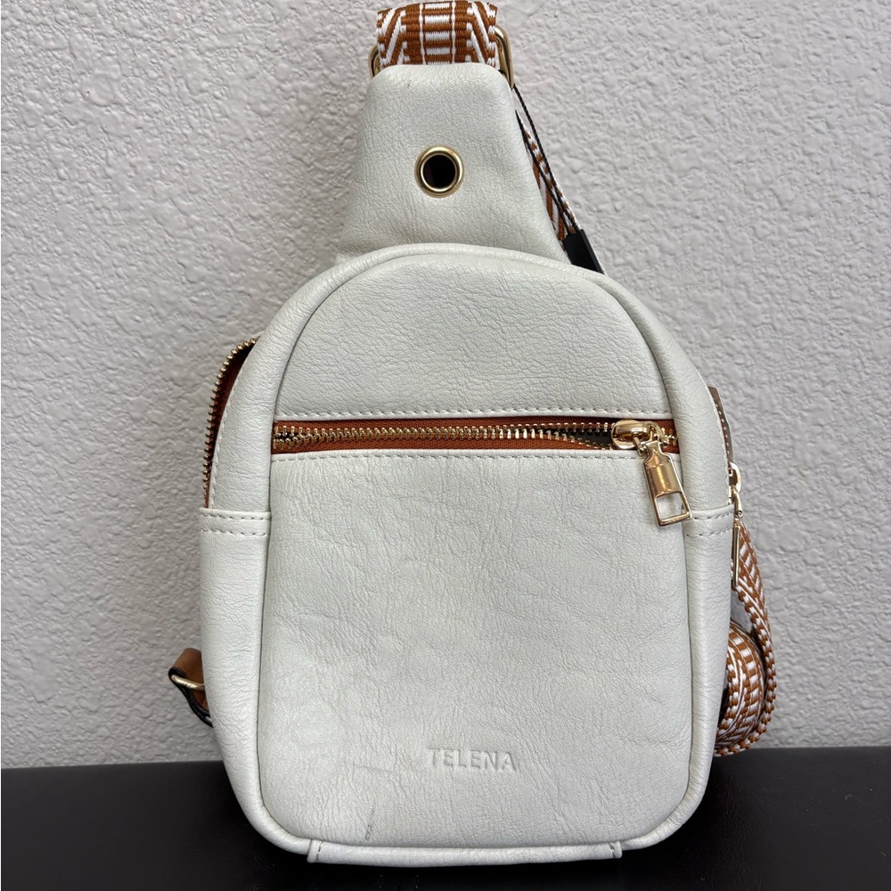 White Sling Bag